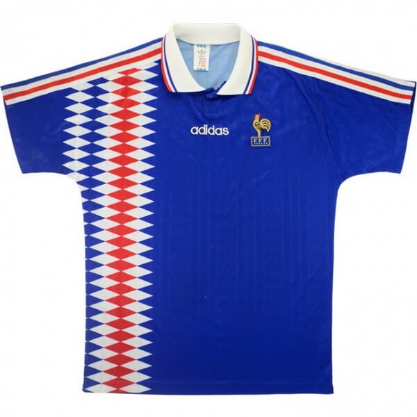 Tailandia Camiseta Francia 1ª Kit Retro 1994 Azul
